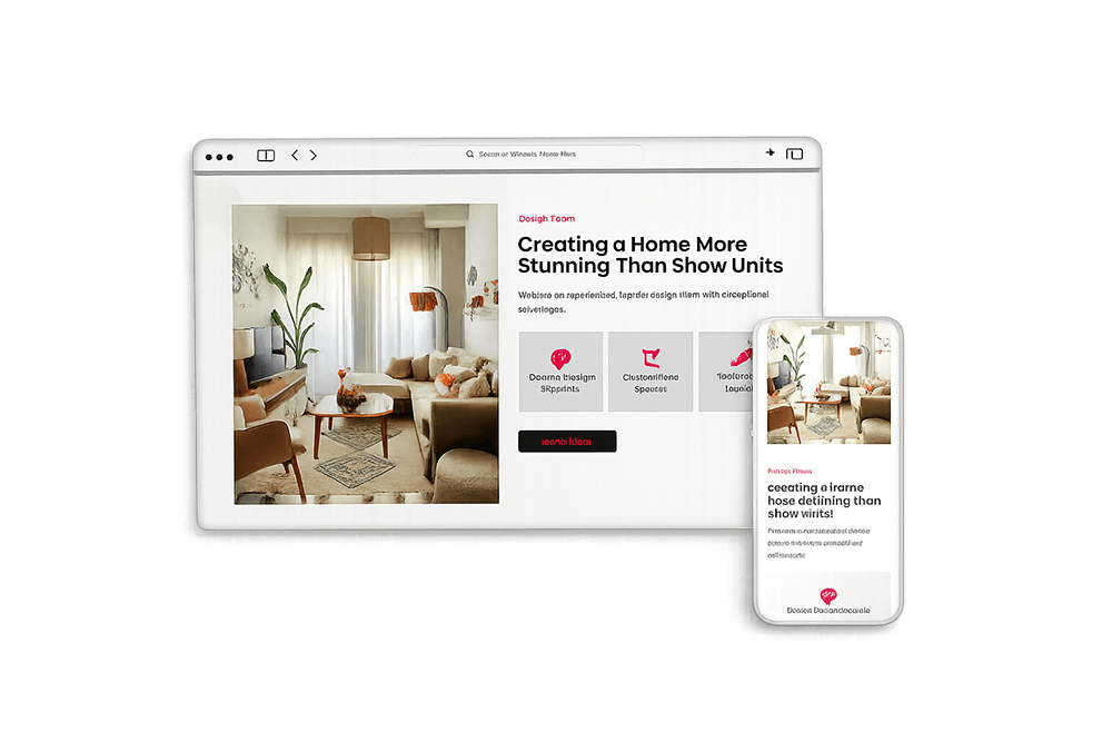 home responsive web screen 2.2
